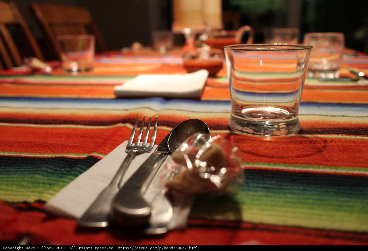 A Festive Dinner Table