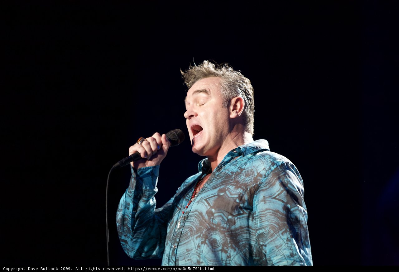 Morrissey Rocks Coachella 2009