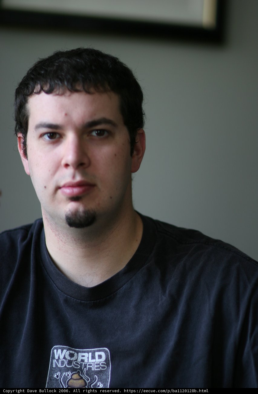 Black T-Shirt Portrait