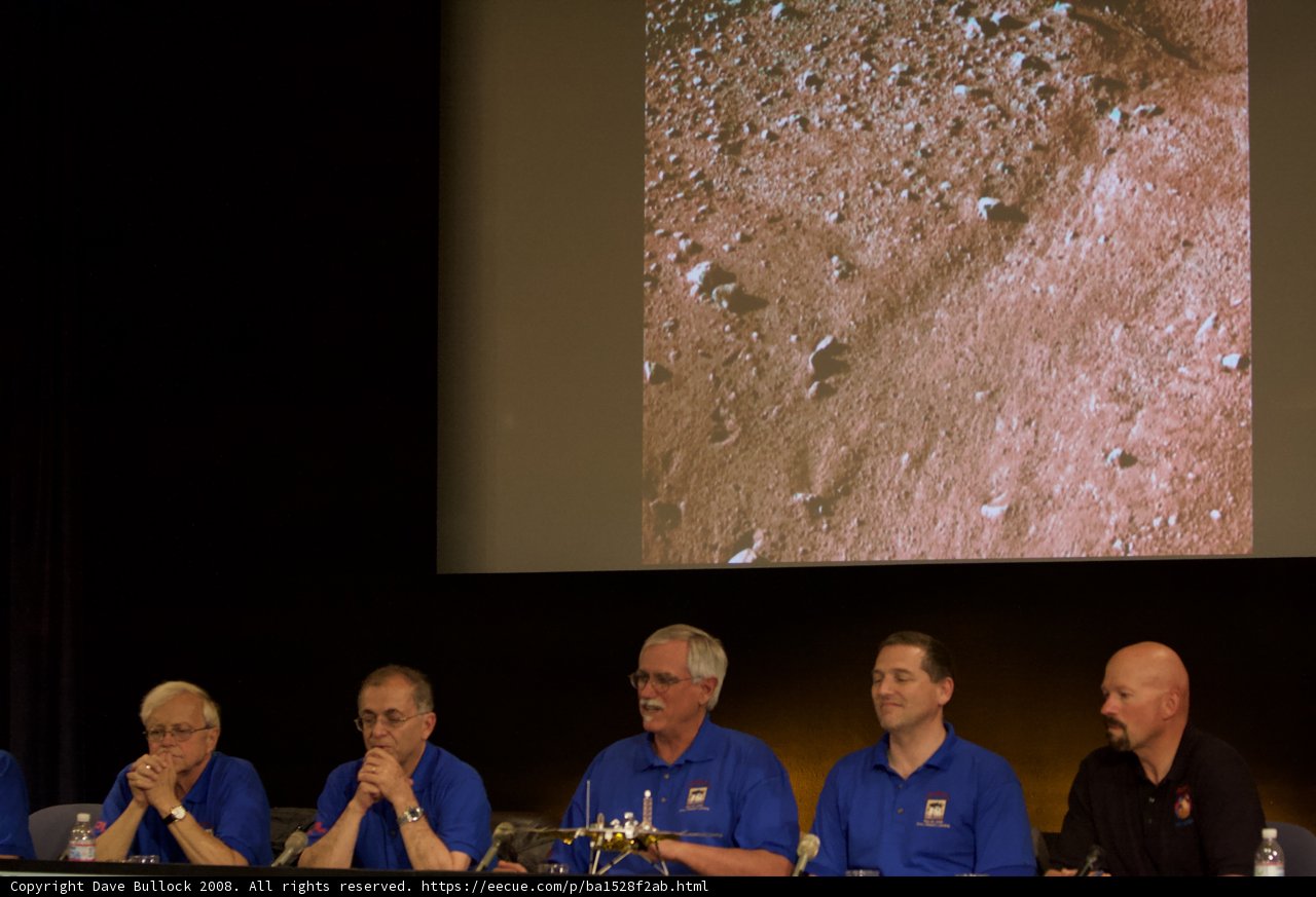 Phoenix Landing Press Conference