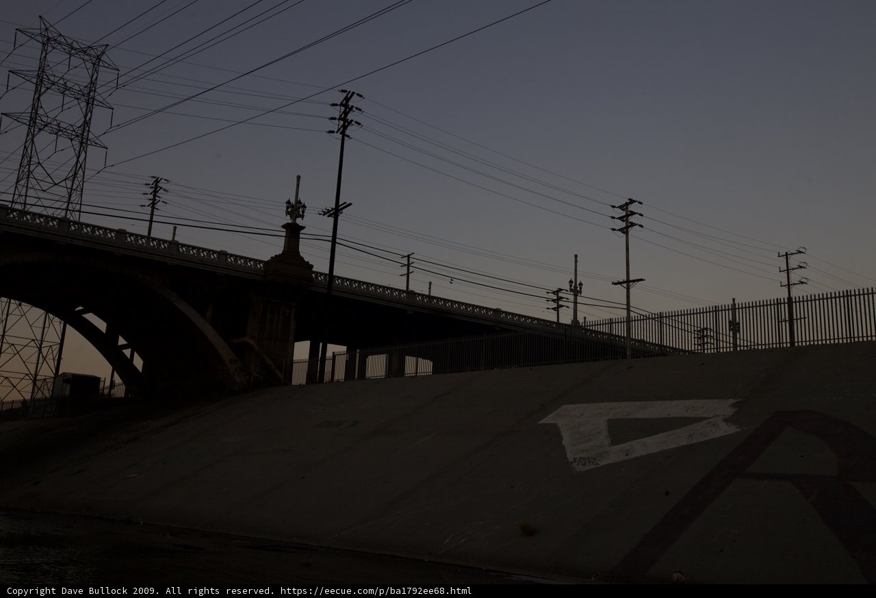 Towering Over the LA River