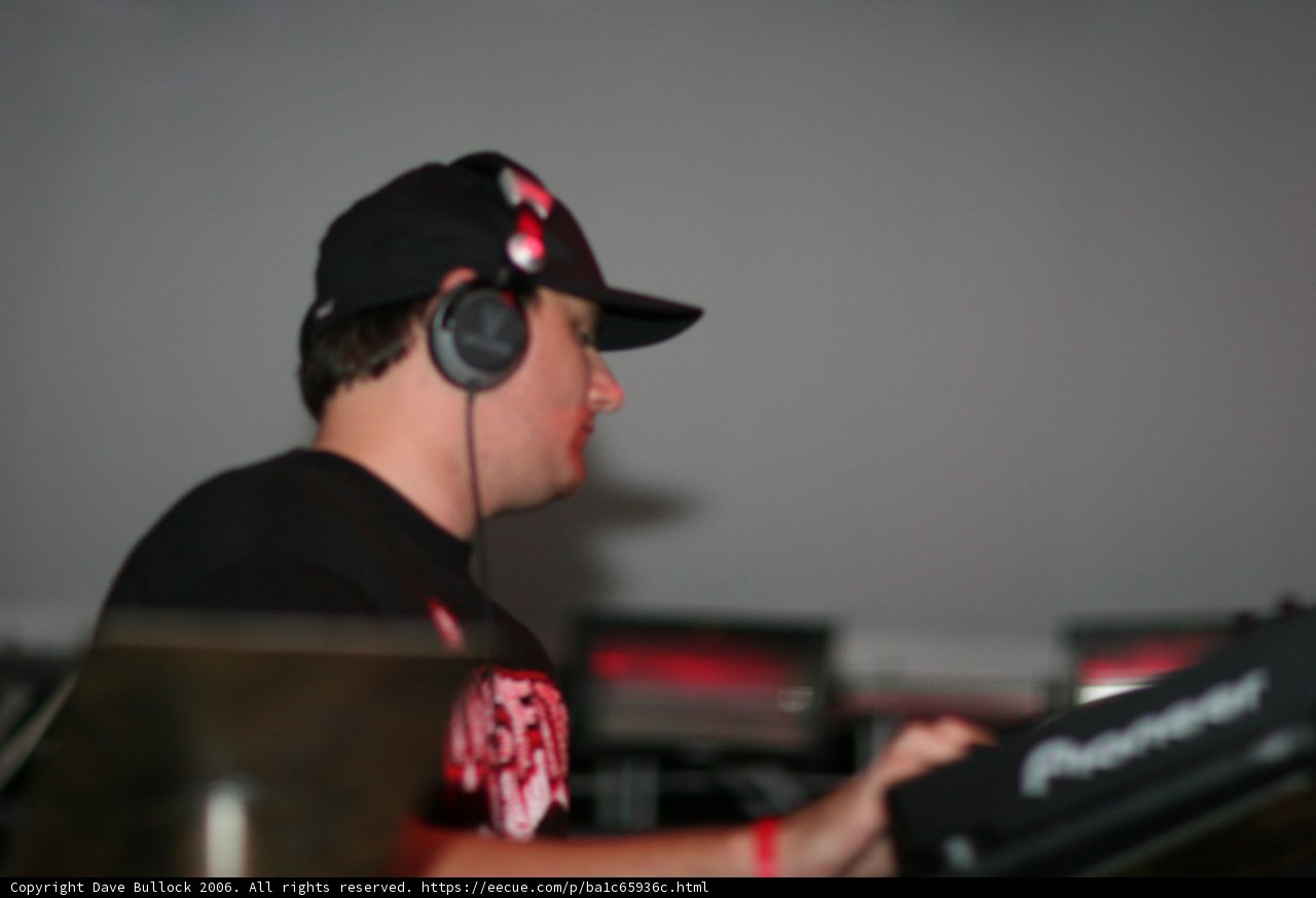 The Deejay in Black