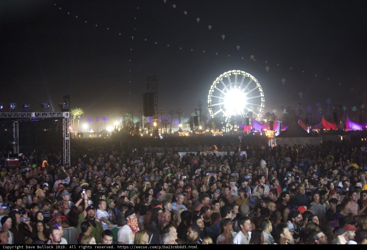 Ferris Wheel Fun at Coachella Music Festival