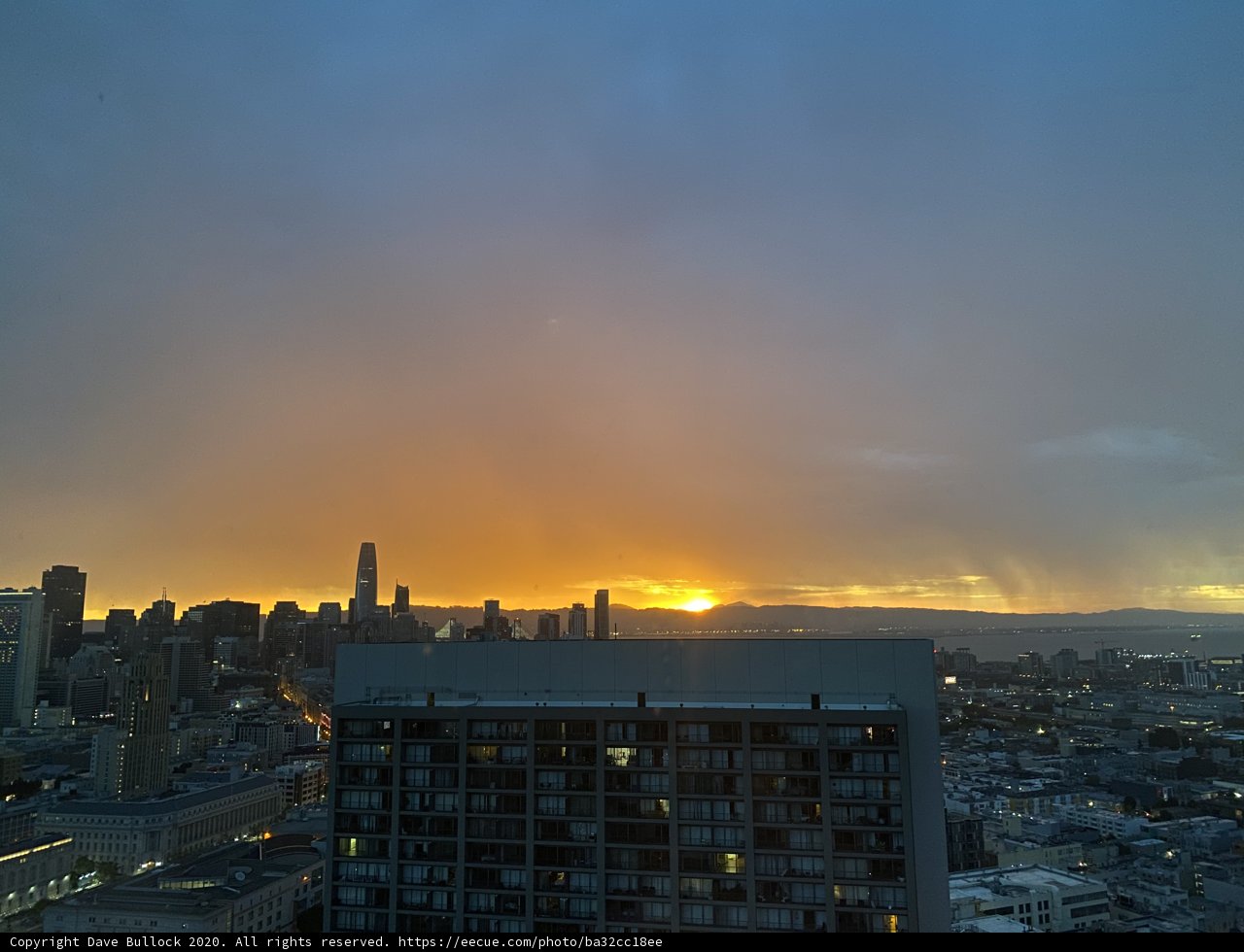 Golden Hour in the San Francisco Metropolis