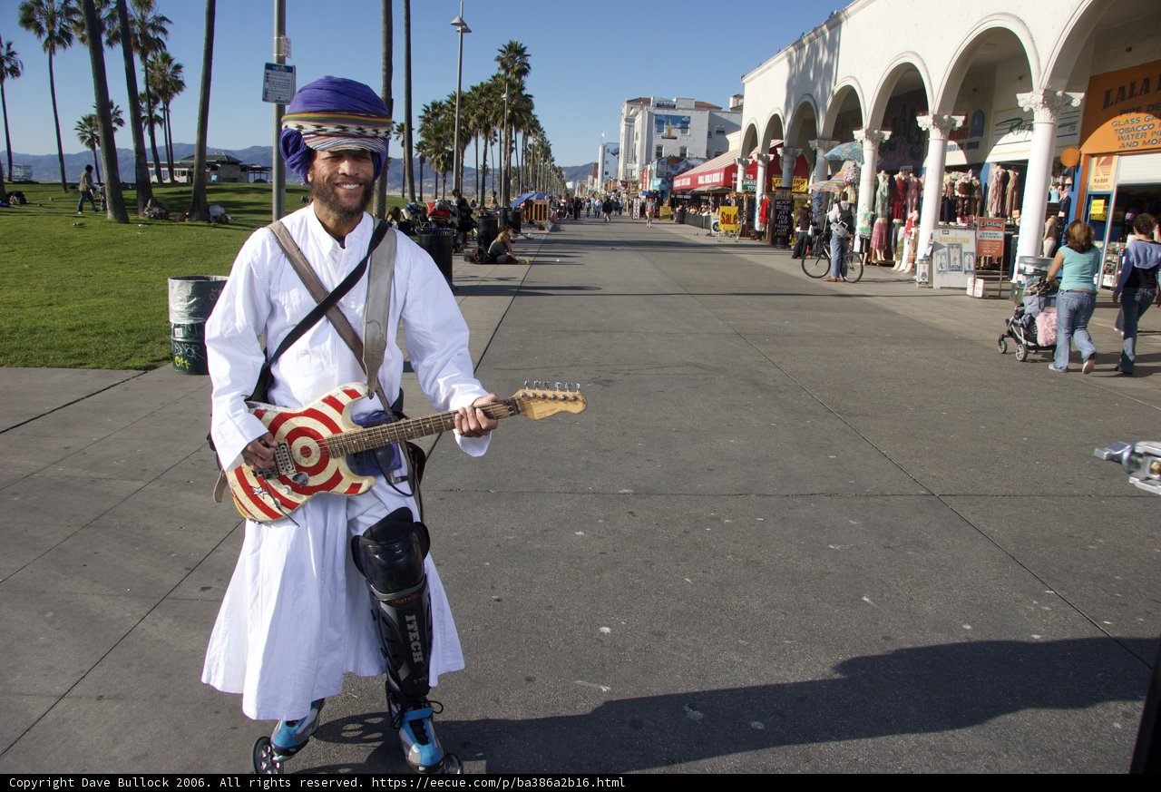 Guitar Man in the City
