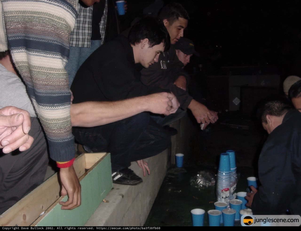 Cup Party on the Bench