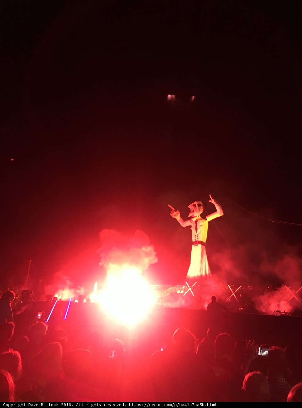 Firestarter on Stage