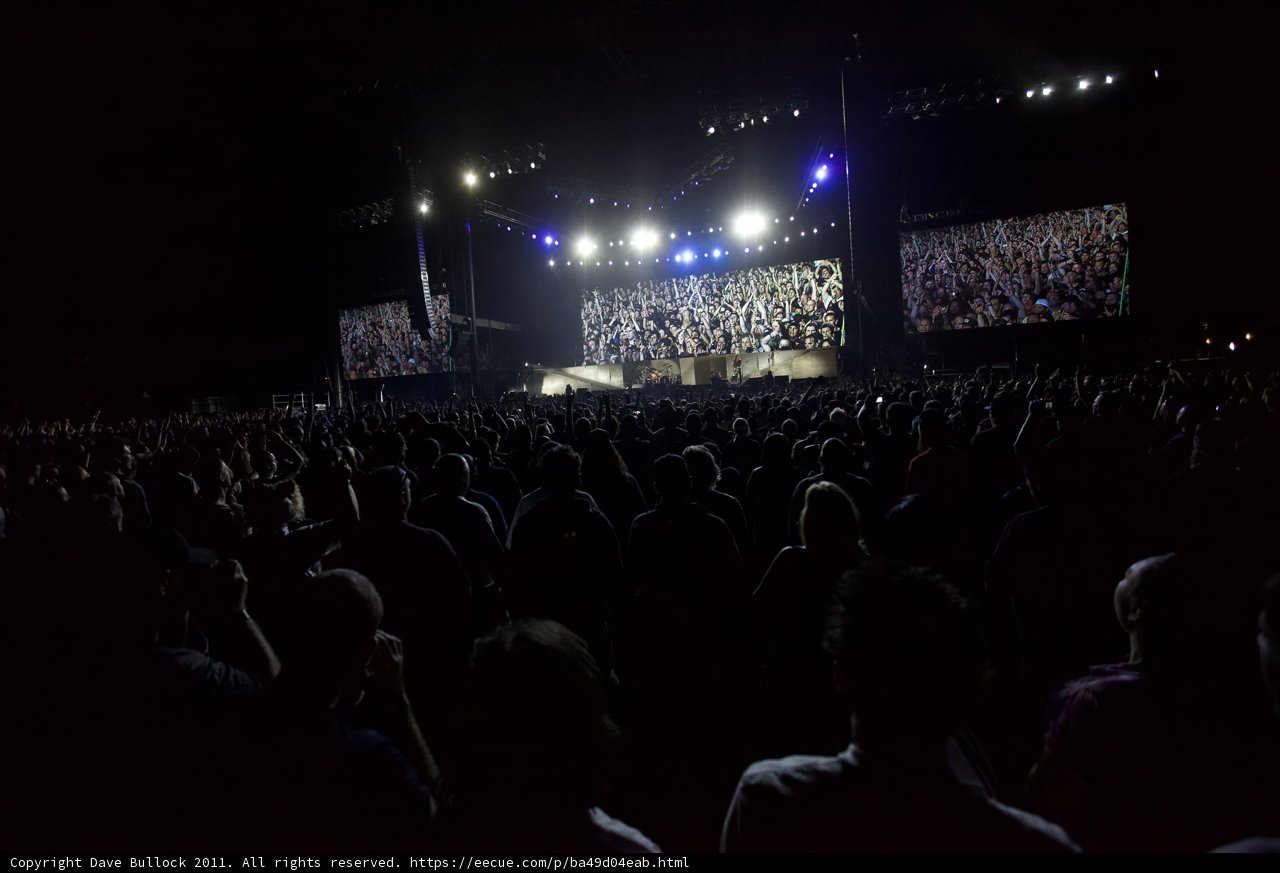 Big Four Festival Concert Crowd