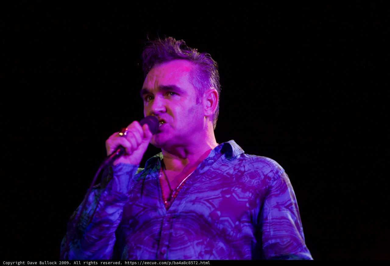 Morrissey's Magnificent Mic Performance