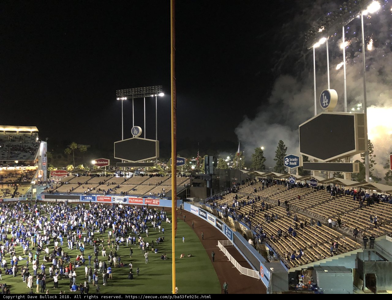 Battle of LA at Dodger Stadium