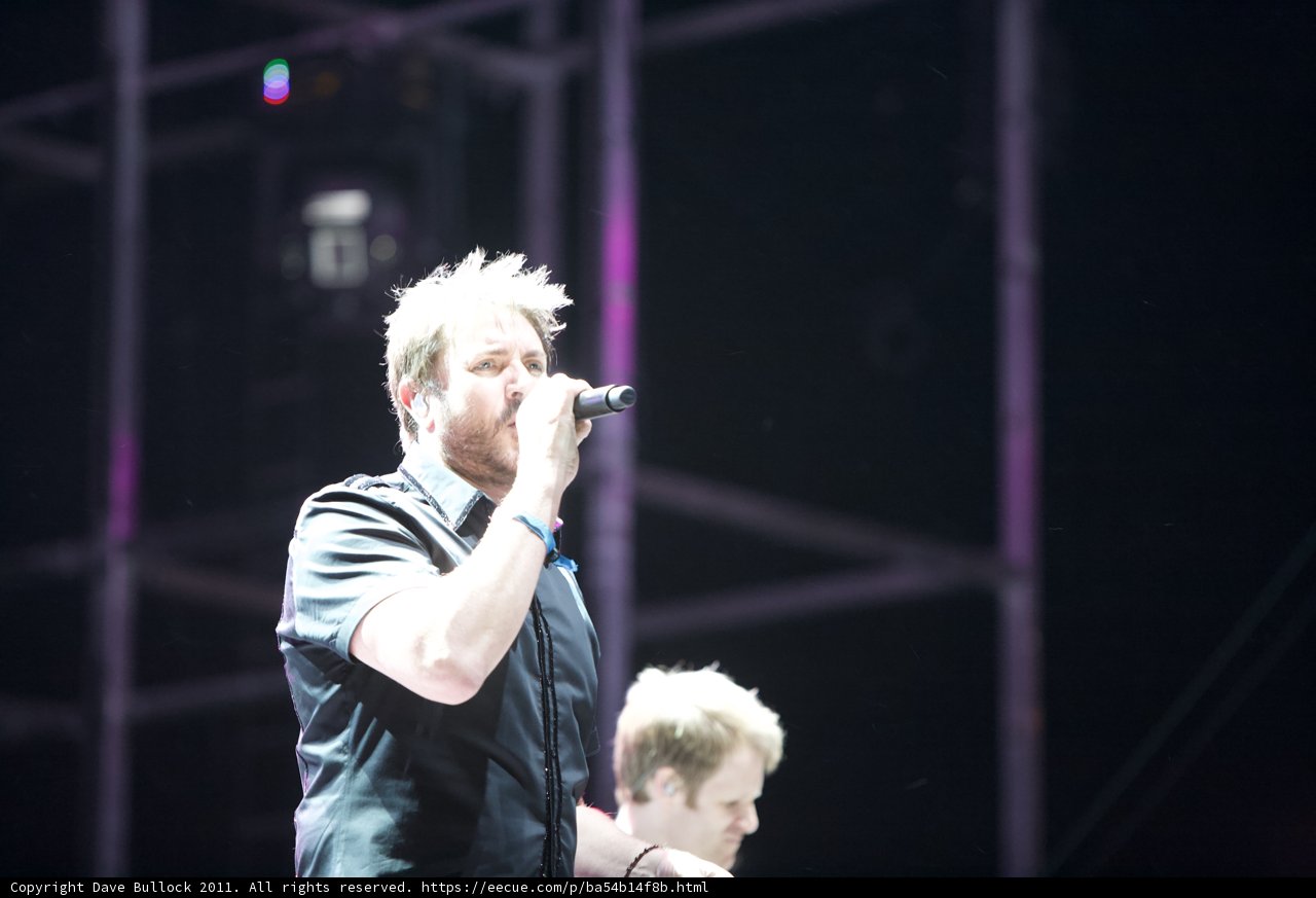 Simon Le Bon Rocks Coachella Stage