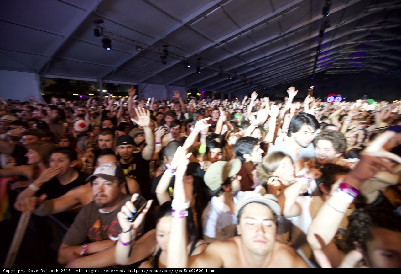 Urban Crowd at Coachella 2010