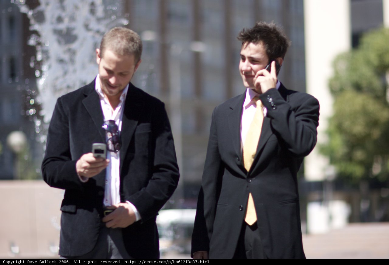 Two Men in Formal Wear