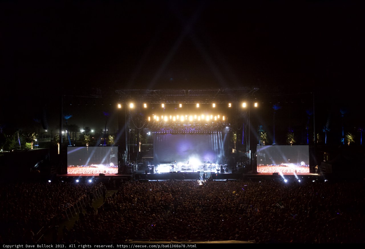 Rocking the Night Away at Coachella