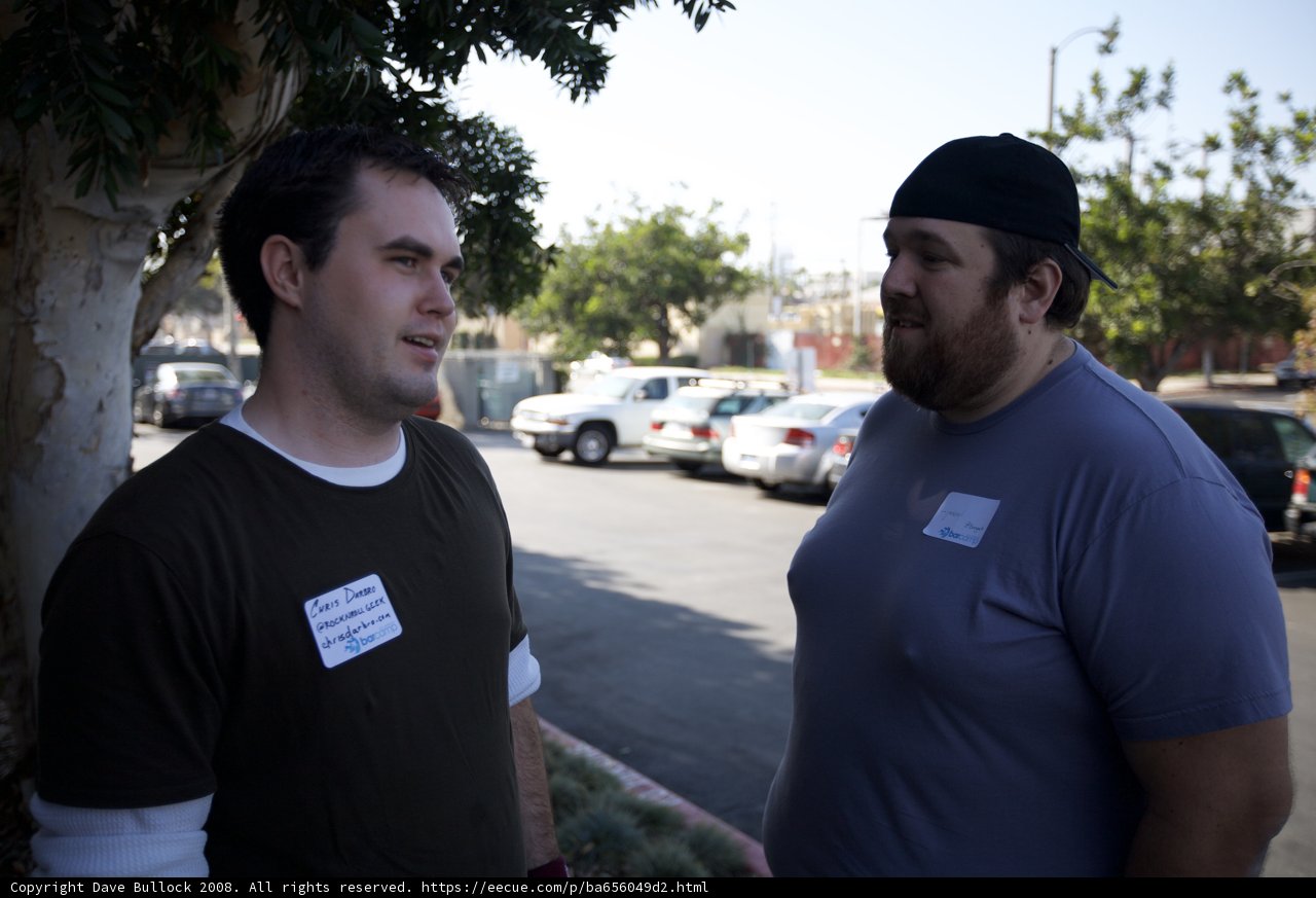 Two Men and Six Cars