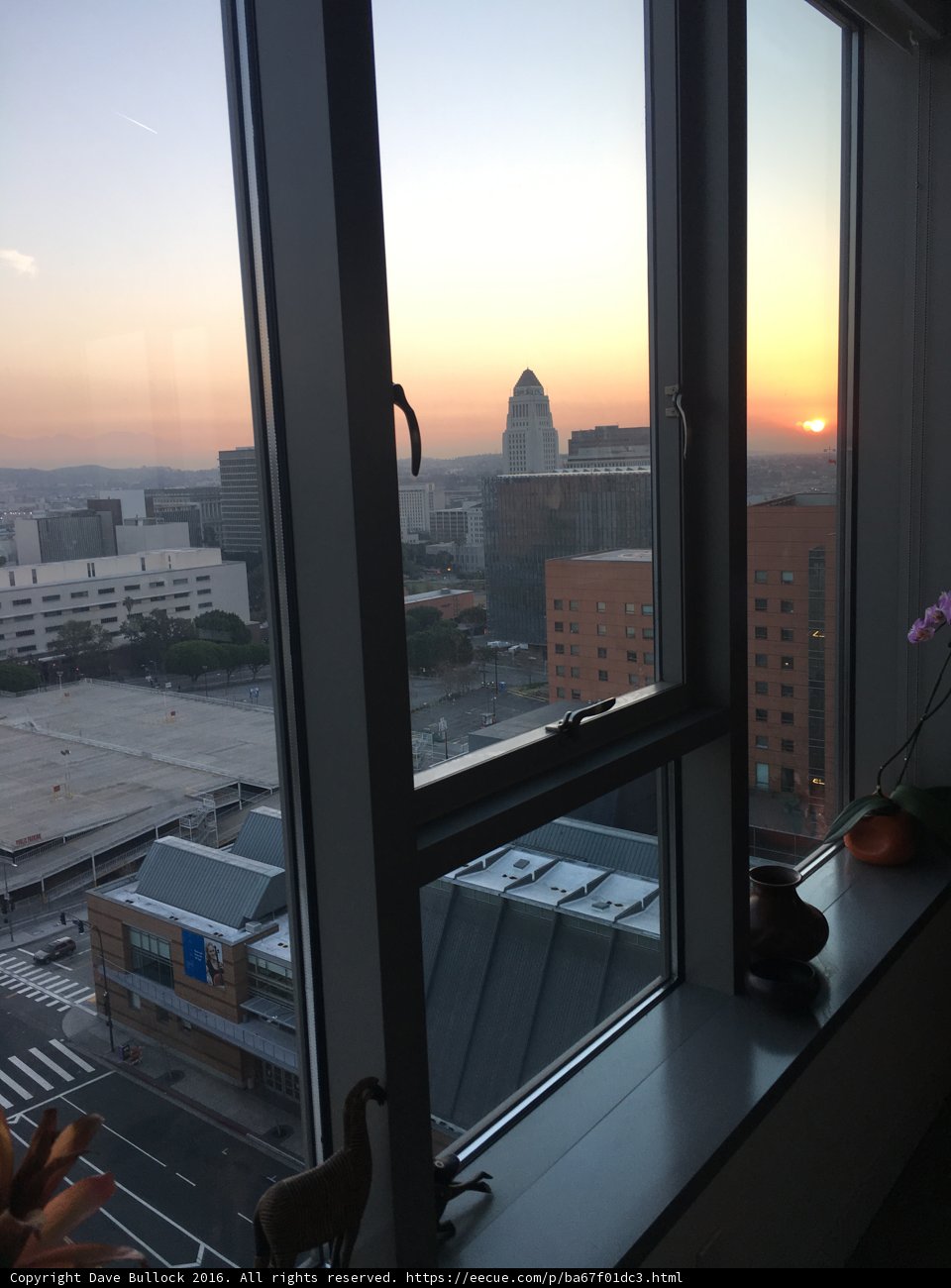 Sunset View From The Broad Building