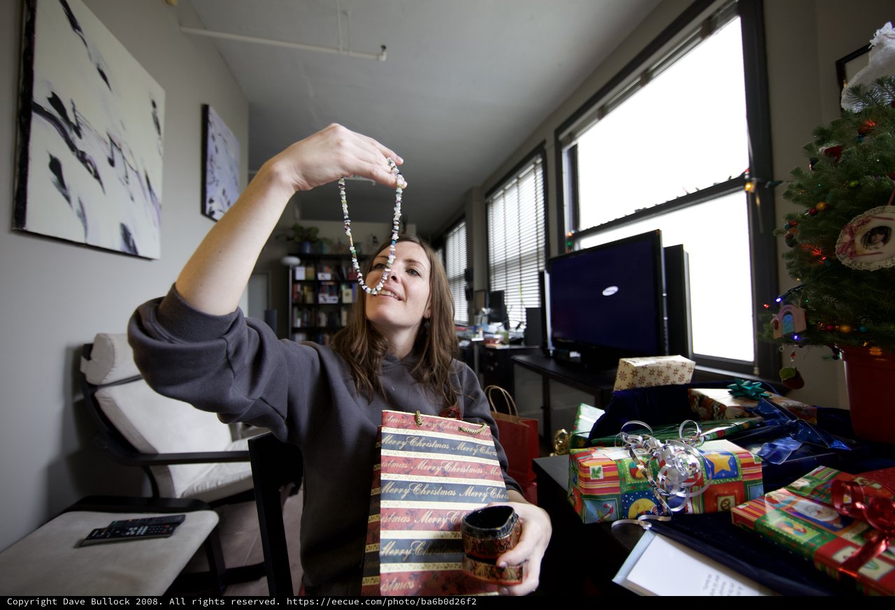 Joy of Christmas Morning: Unwrapping a Beaded Necklace