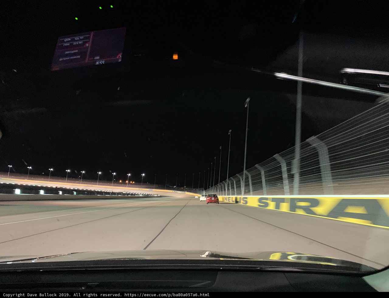 Racing Under the Night Sky