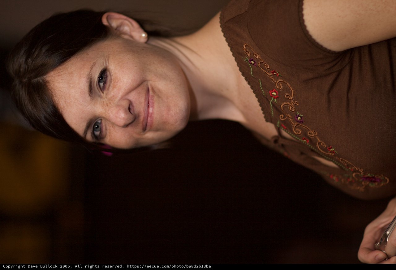 Warm Smile at the September Art Walk