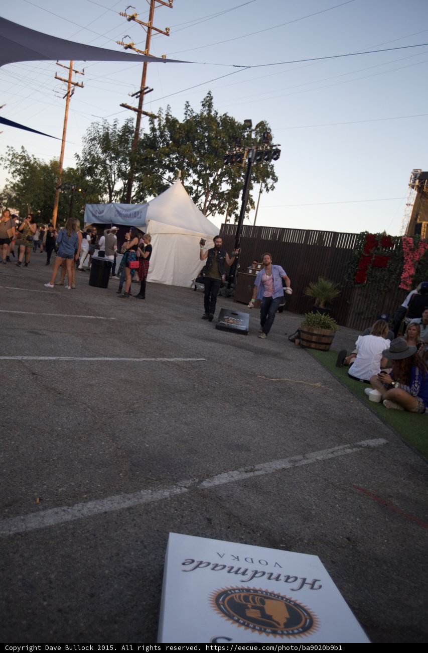 Festival VIP Area Dusk