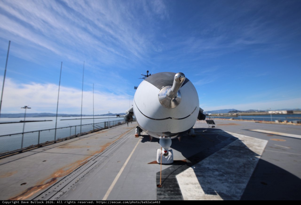 Historic Aircraft Displayed on USS Hornet Flight Deck