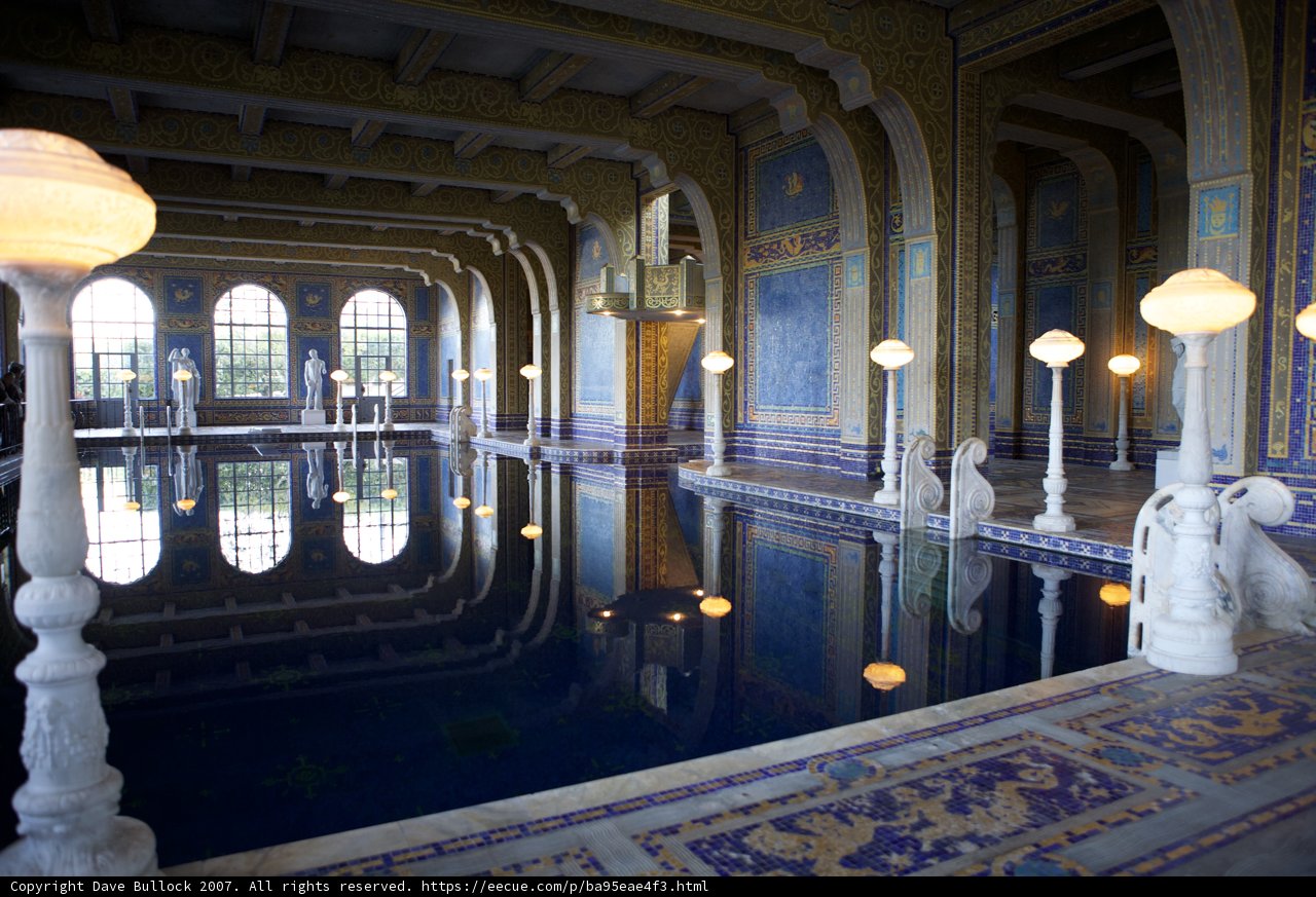 The Grand Pool at Hearst Castle