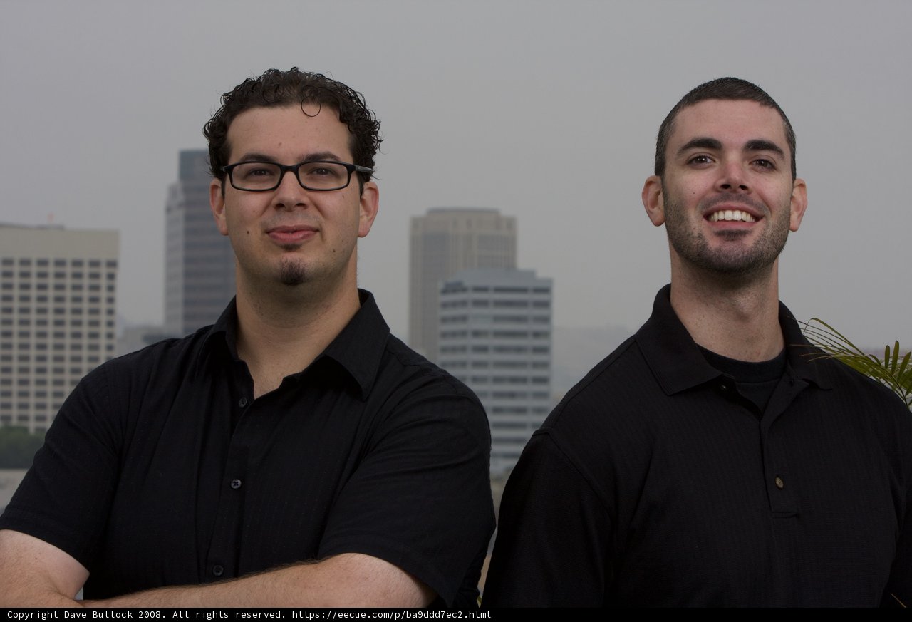 Dan and Dave - Smiling in the Metropolis