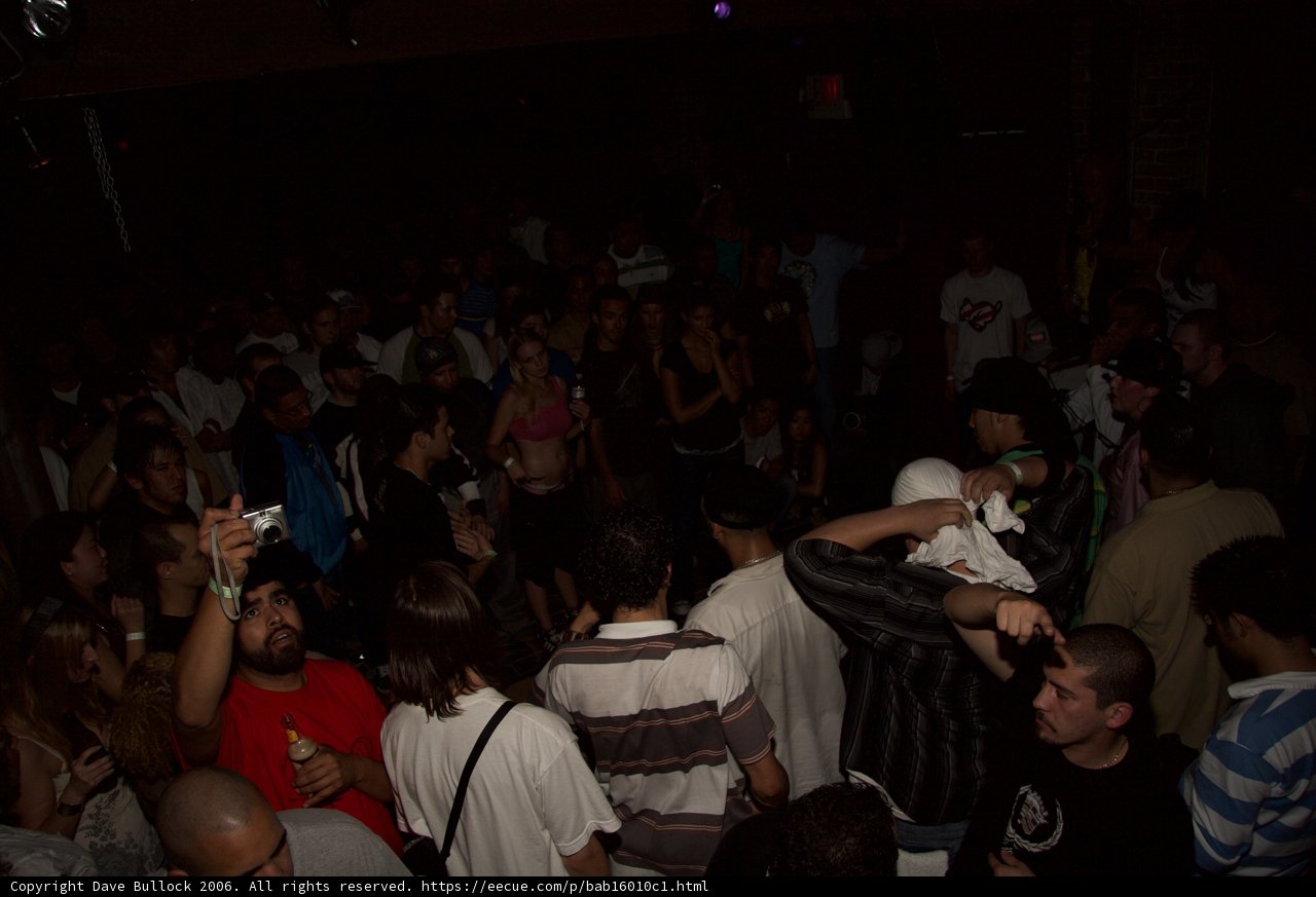 Partygoers at Urban Nightclub