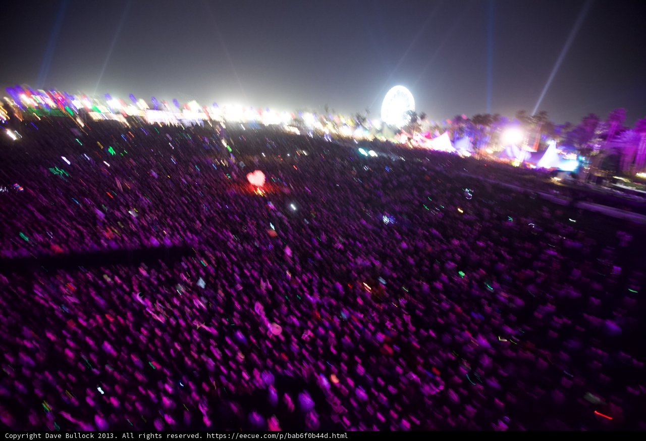 Lights Up the Night at Coachella