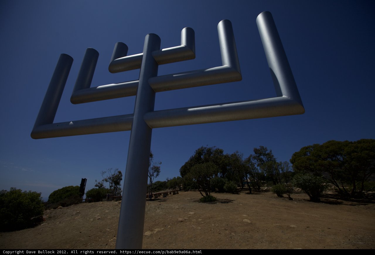 A Majestic Menorah on the Hill