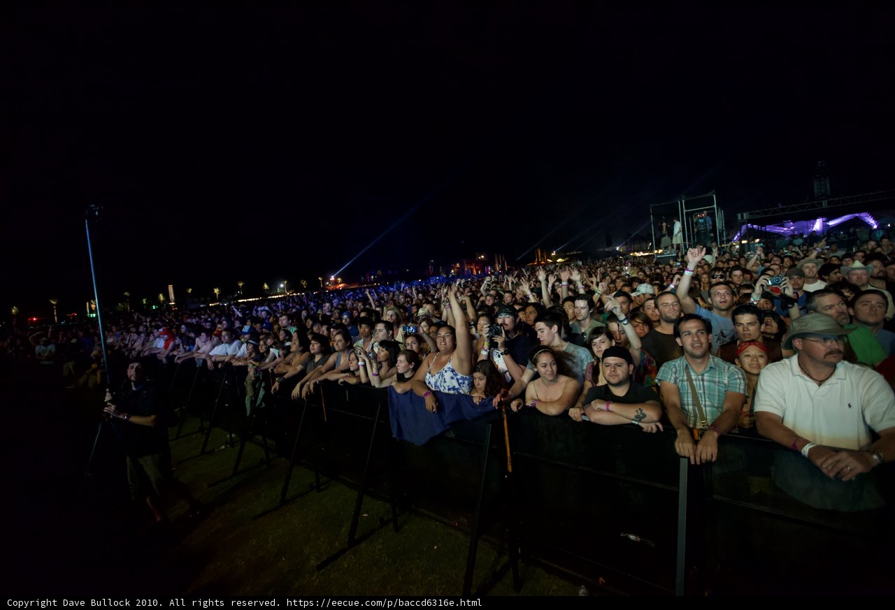 A Sea of Fans at Coachella