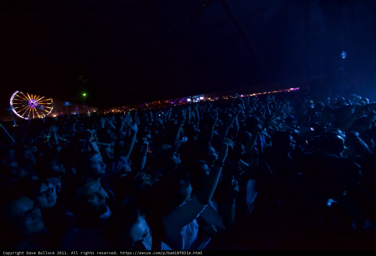 Coachella 2011: Electrifying Energy at Night