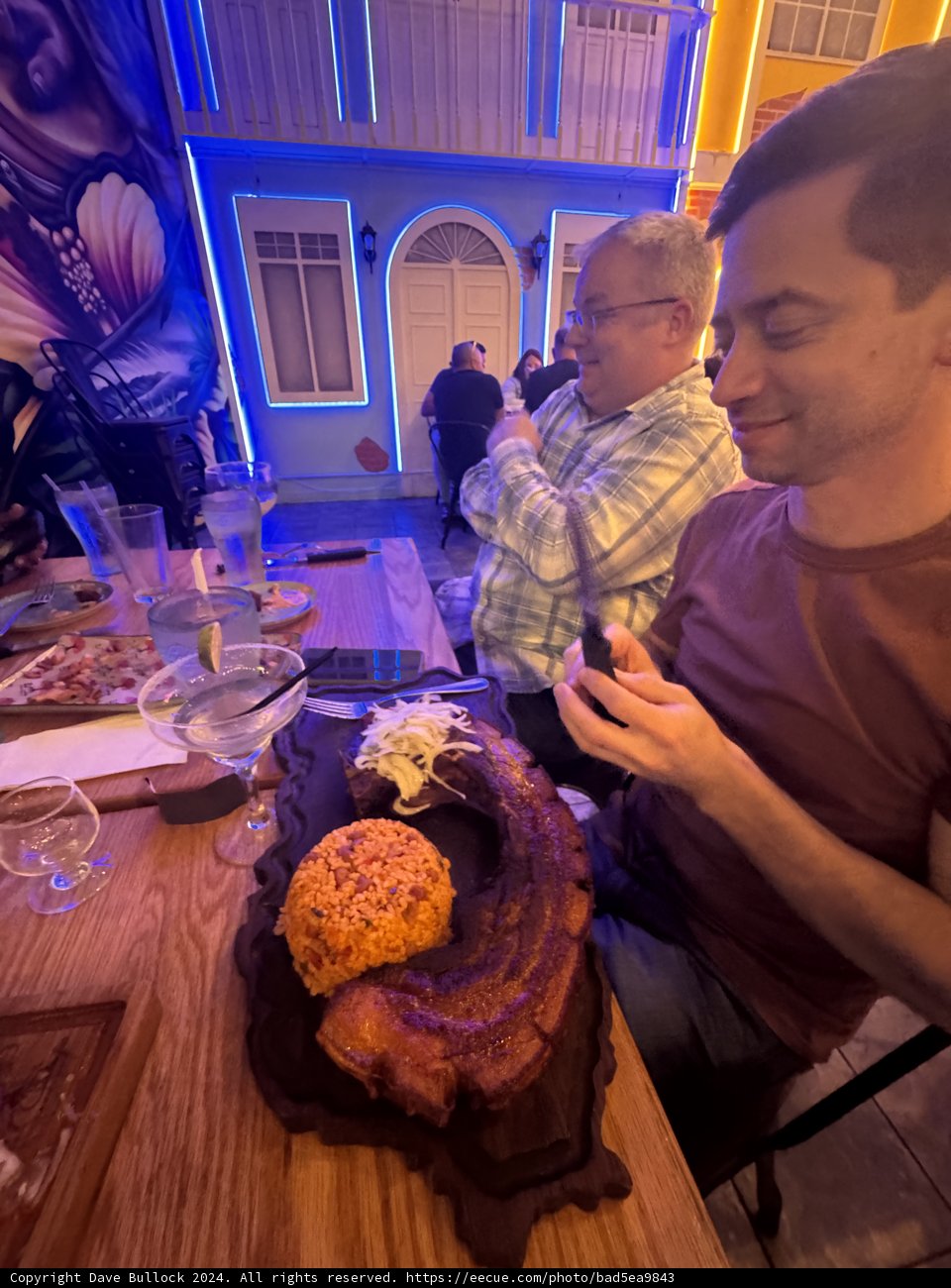 A Casual Evening at Orlando's Blue Heron Beach Resort