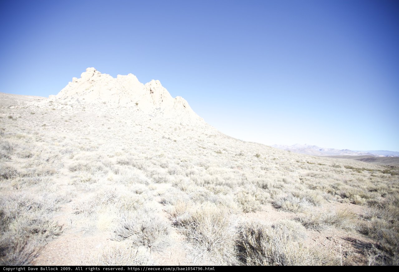 Majestic Mountain in the Desert