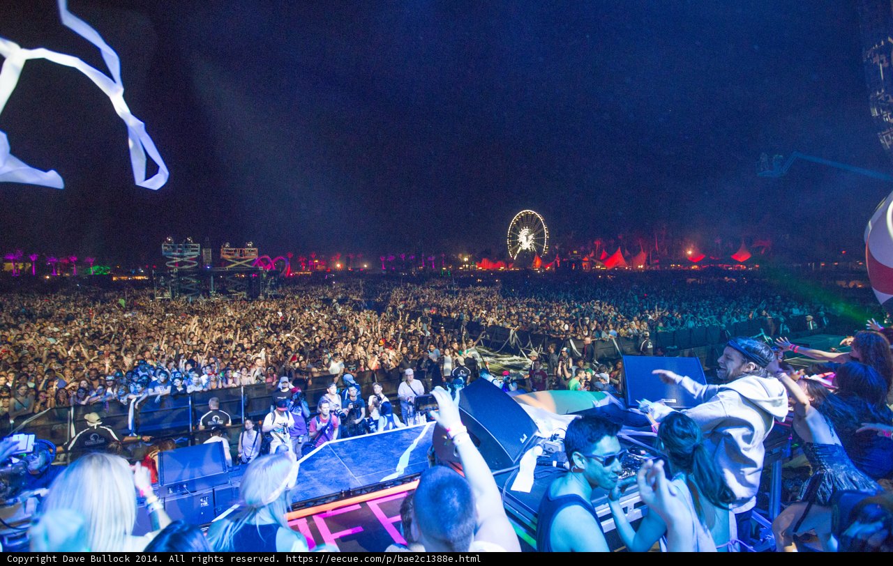 Girl Talk Crowd @ Coachella