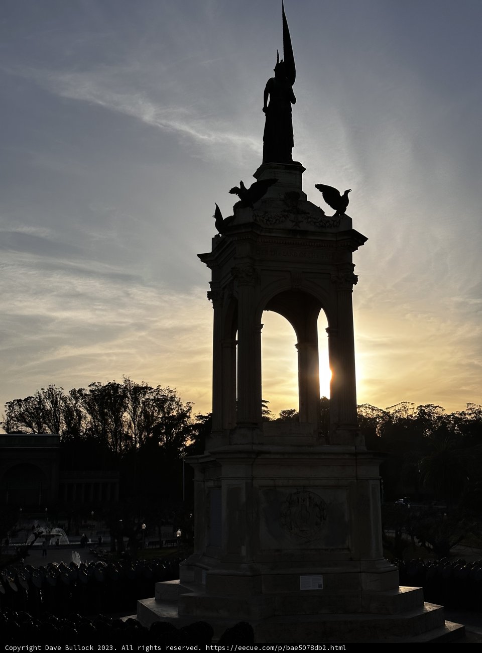 The Silhouette Statue in Music Concourse Park
