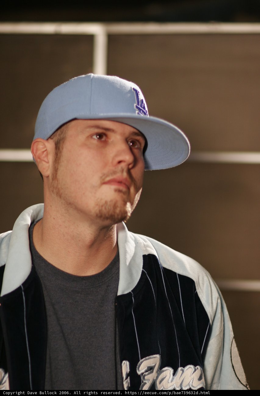 Blue Hat Man
