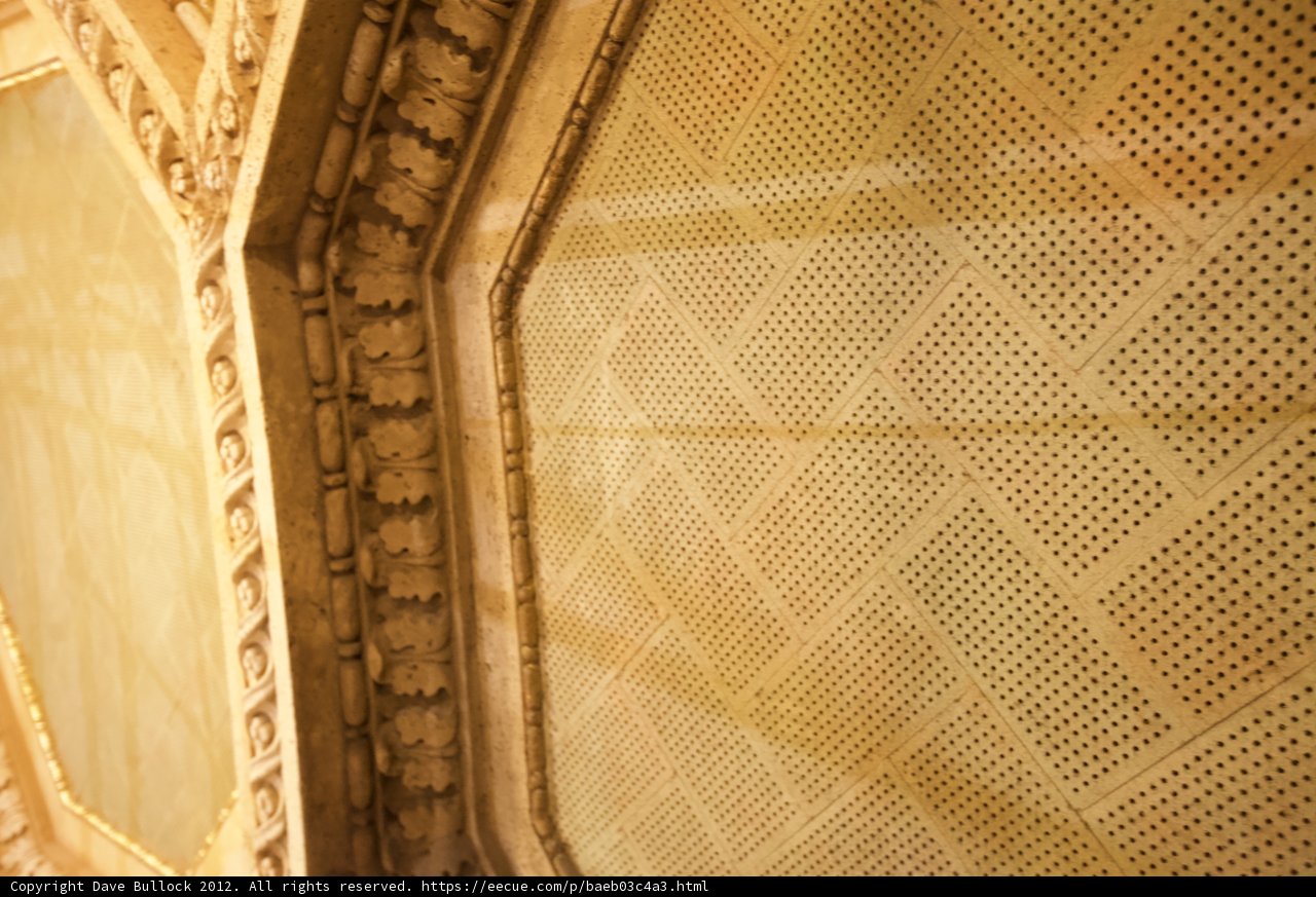 The Majestic Ceiling of the Royal Palace Grand Hall