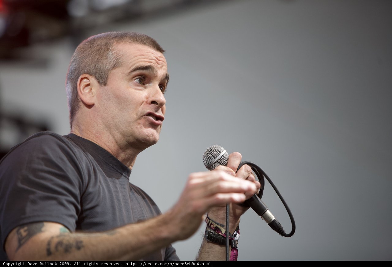Henry Rollins Rocks Coachella Stage