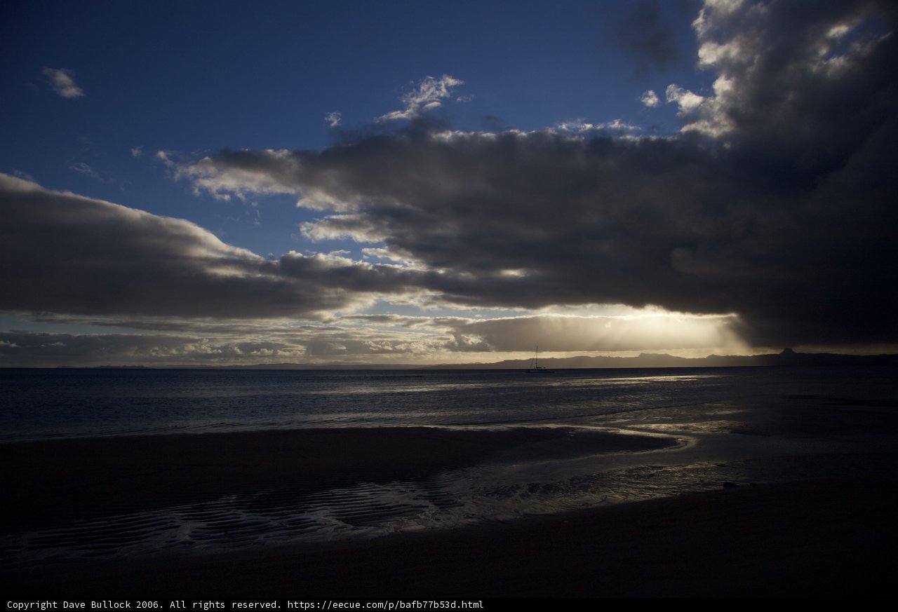 Stormy Skies at the Beach