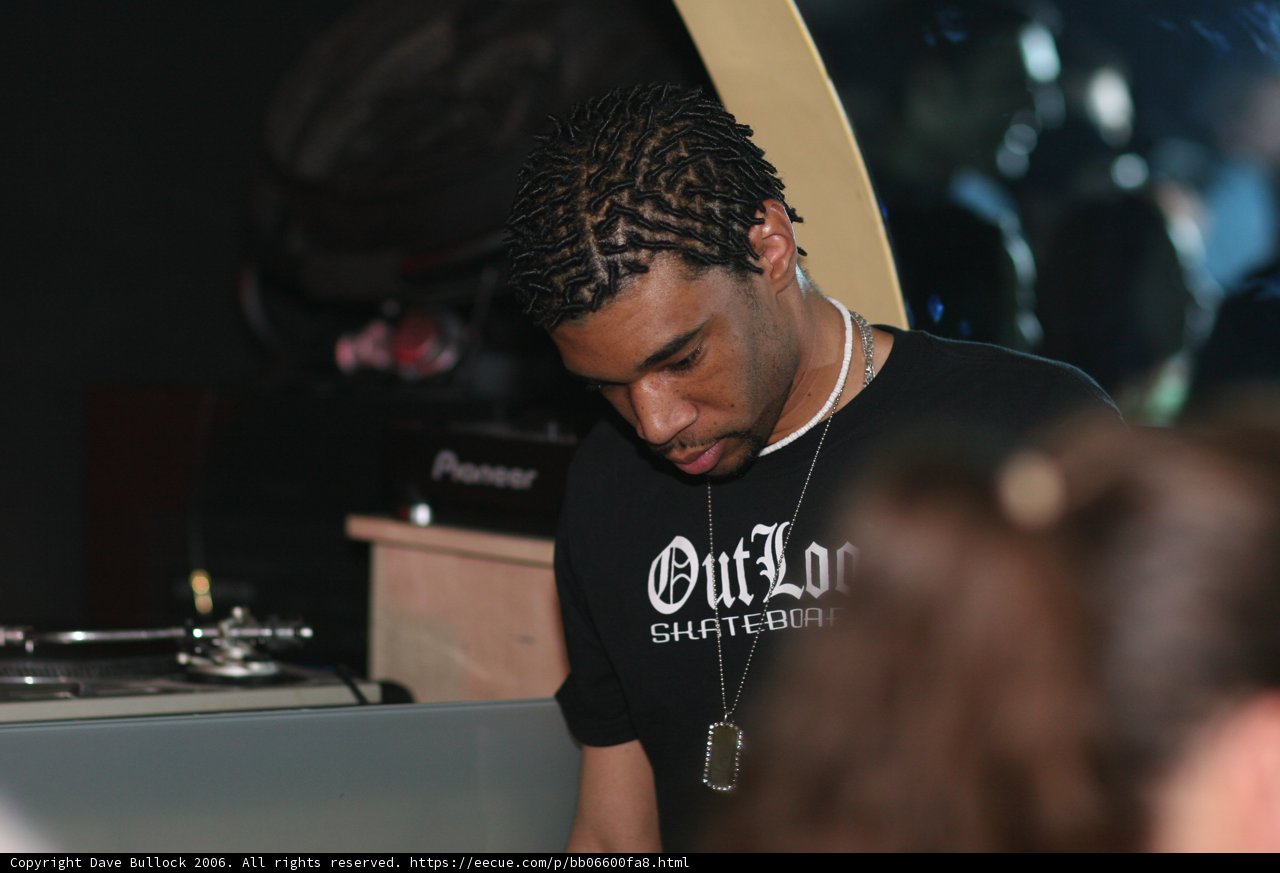 Black Shirted Deejay