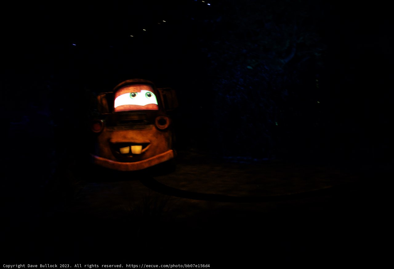 Enchanting Cars 3 Light Show at Disneyland