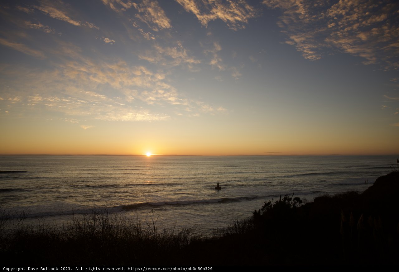 Sunset Embrace at Halfmoon Bay, 2023