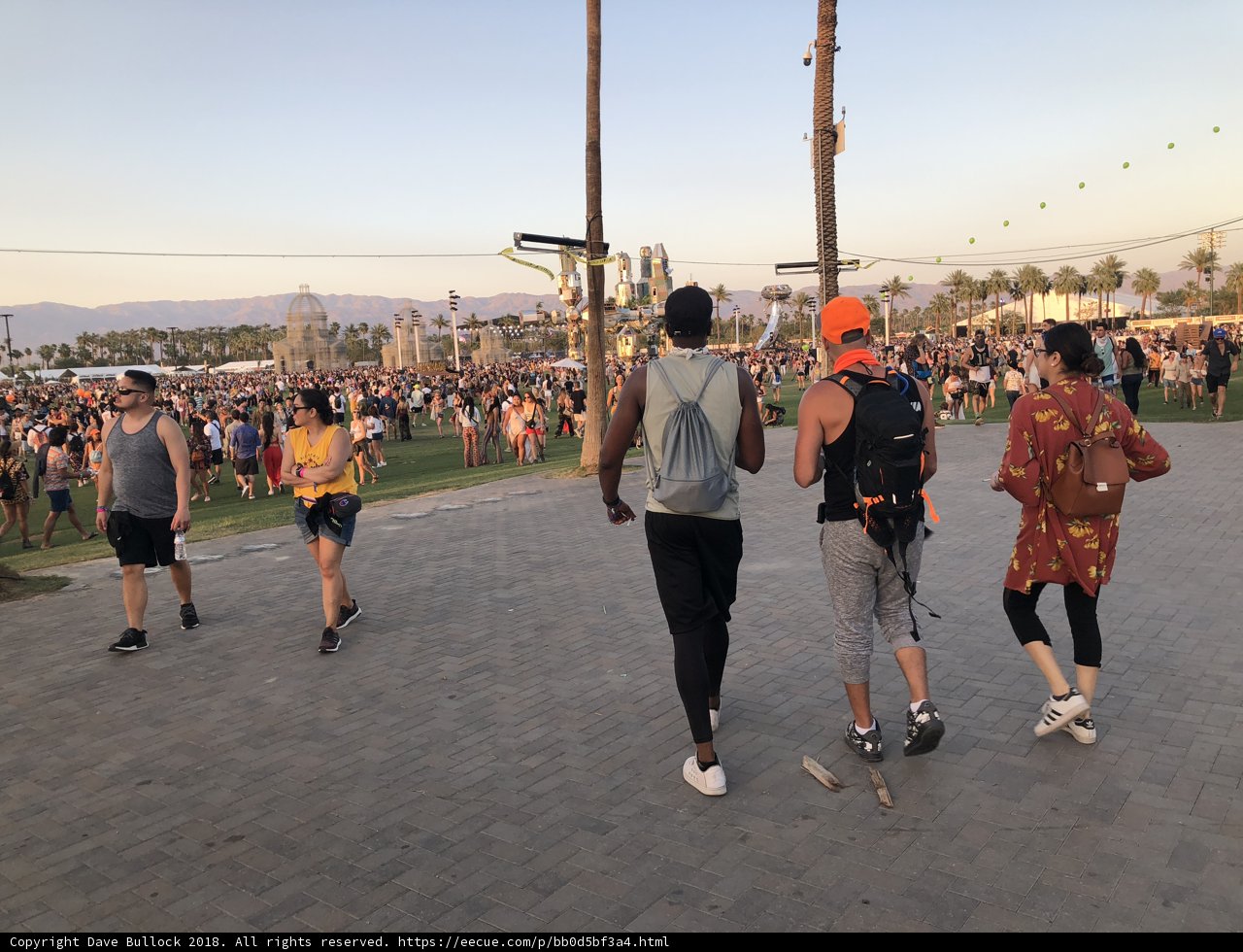 Walking in a Sea of People