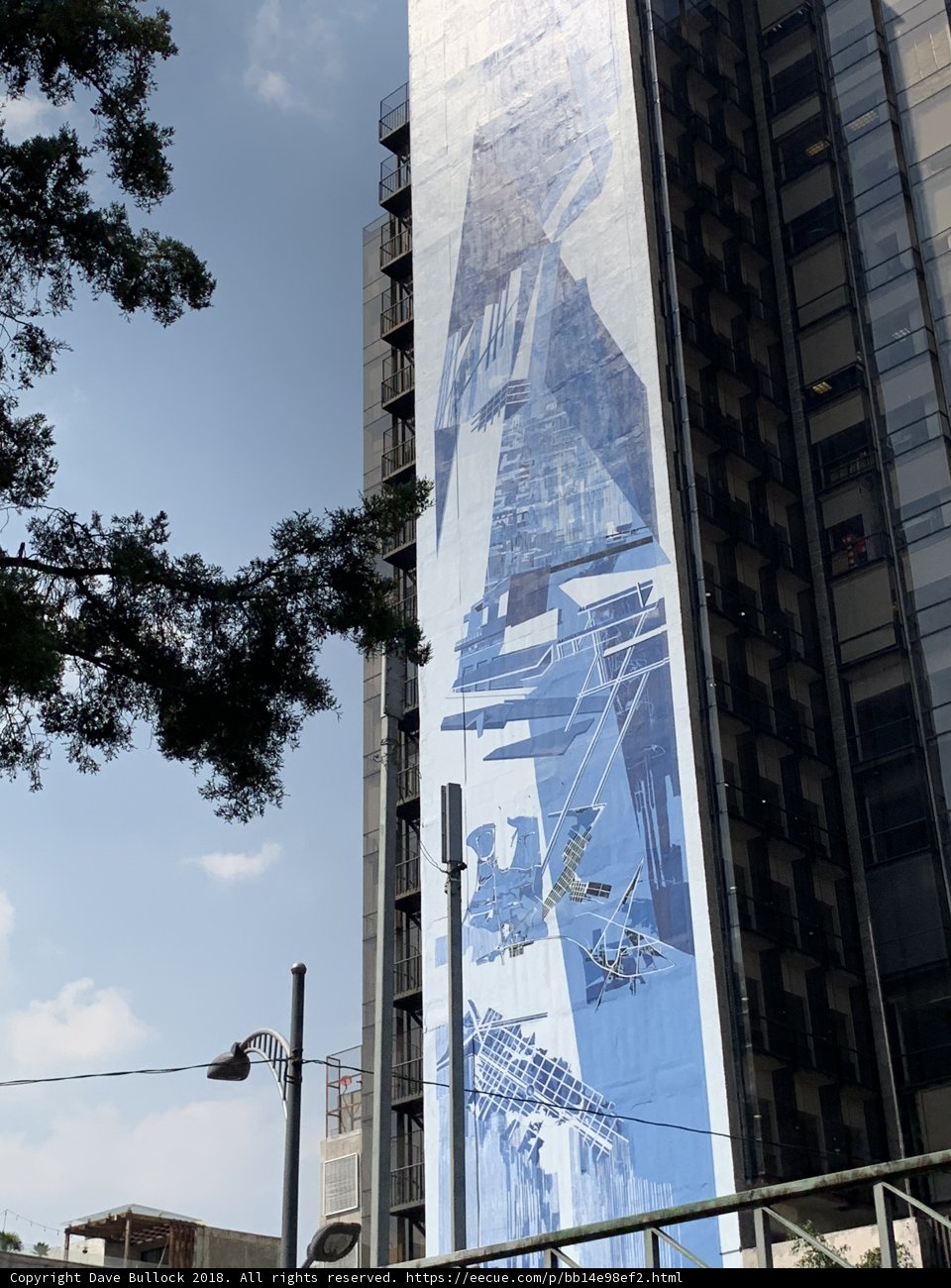 Metropolis Mural on Urban Office Building
