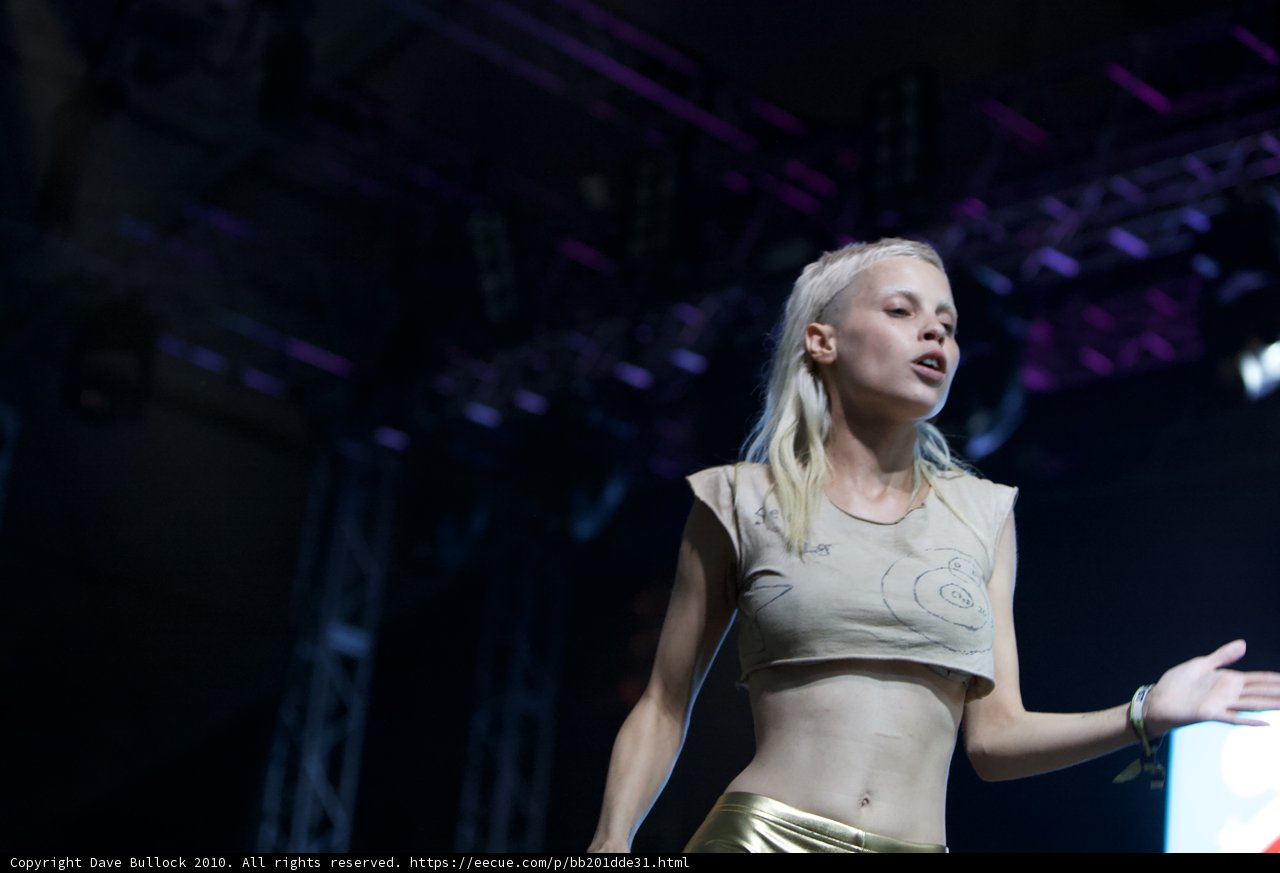 Golden Performance on Stage