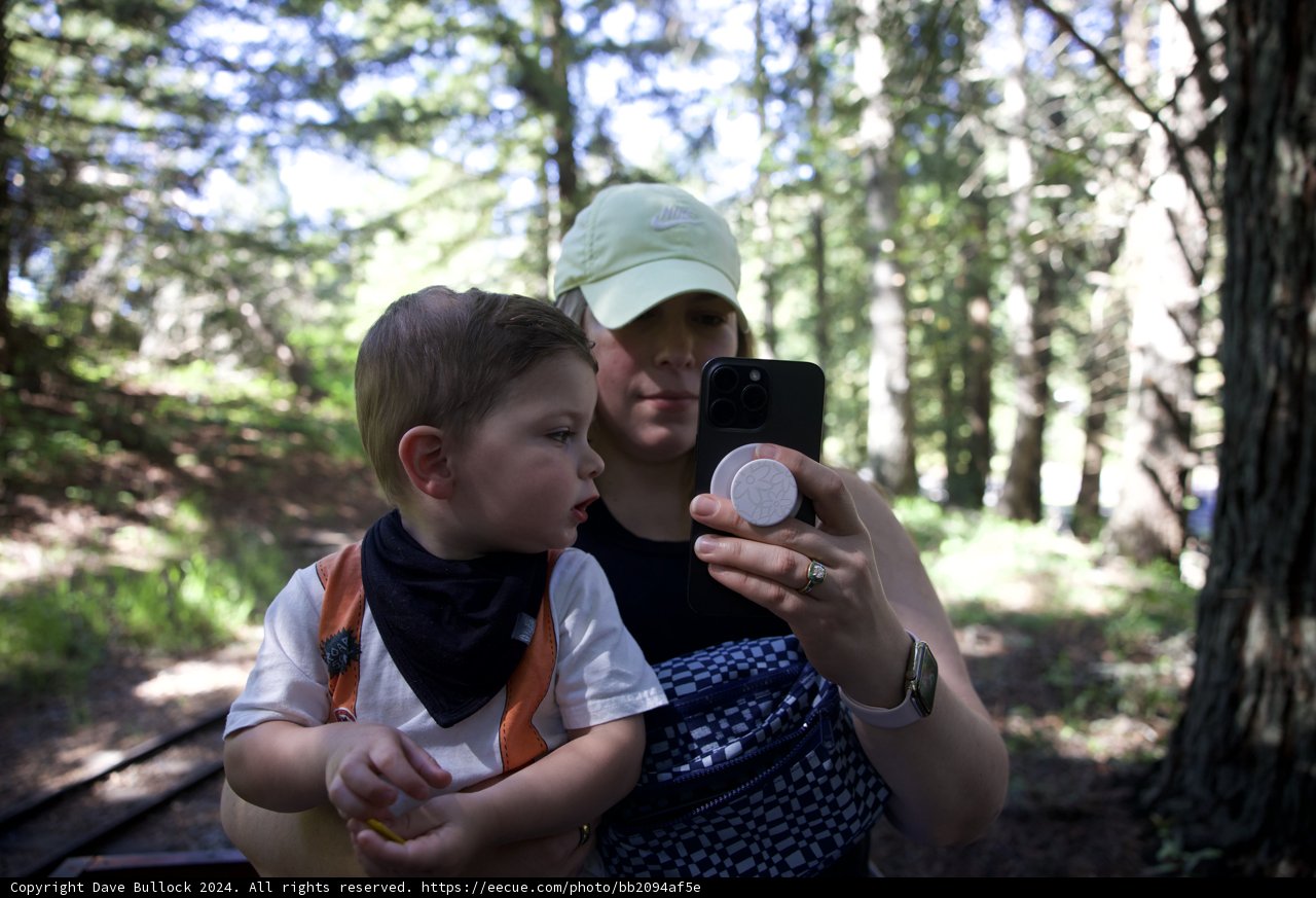 Moments in the Woods: A Mother and Child’s Outdoor Connection