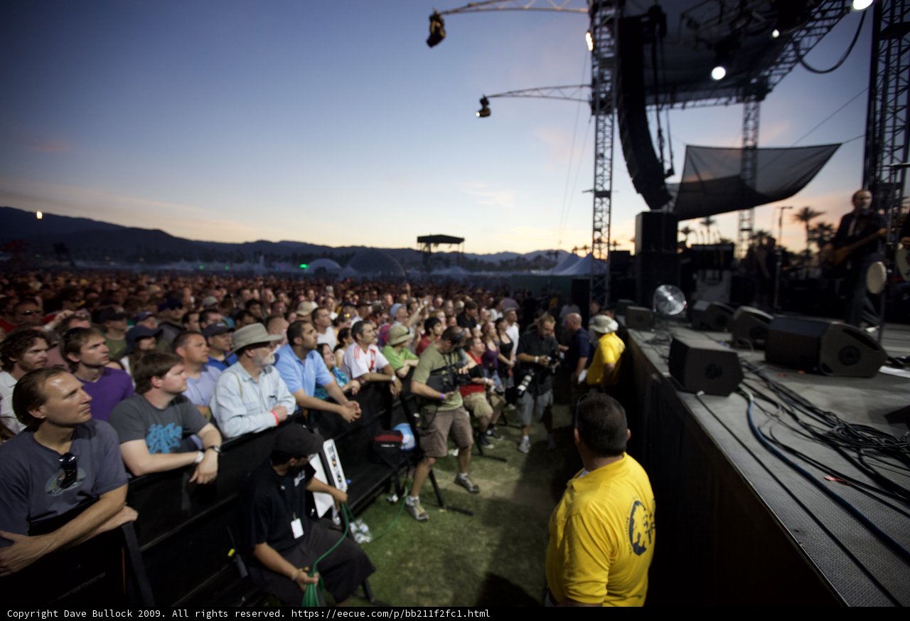 Sunset Concert Spectators