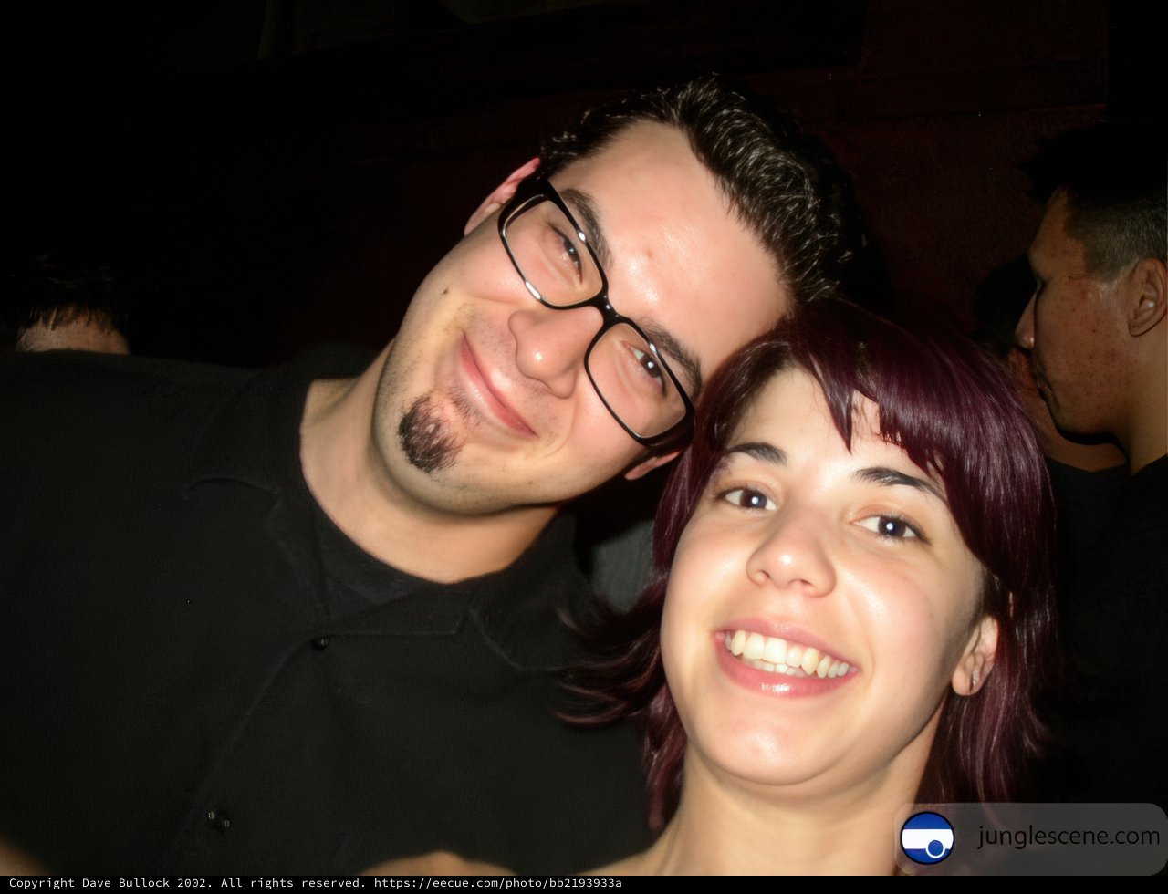 Smiling Couple with Glasses