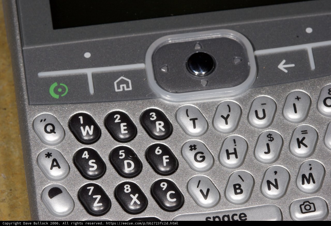 Silver Keypad Phone